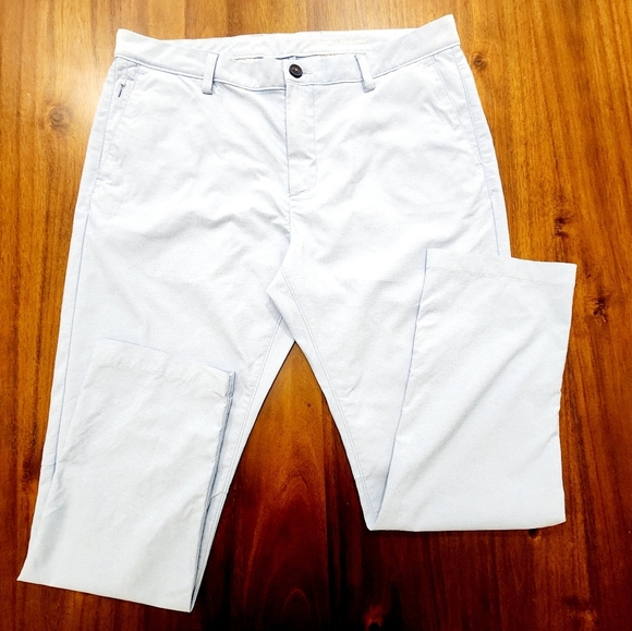 Tommy Bahama On Par Performance Pants Men's 36x29 Island Zone Lightweight Blue - Picture 1 of 9